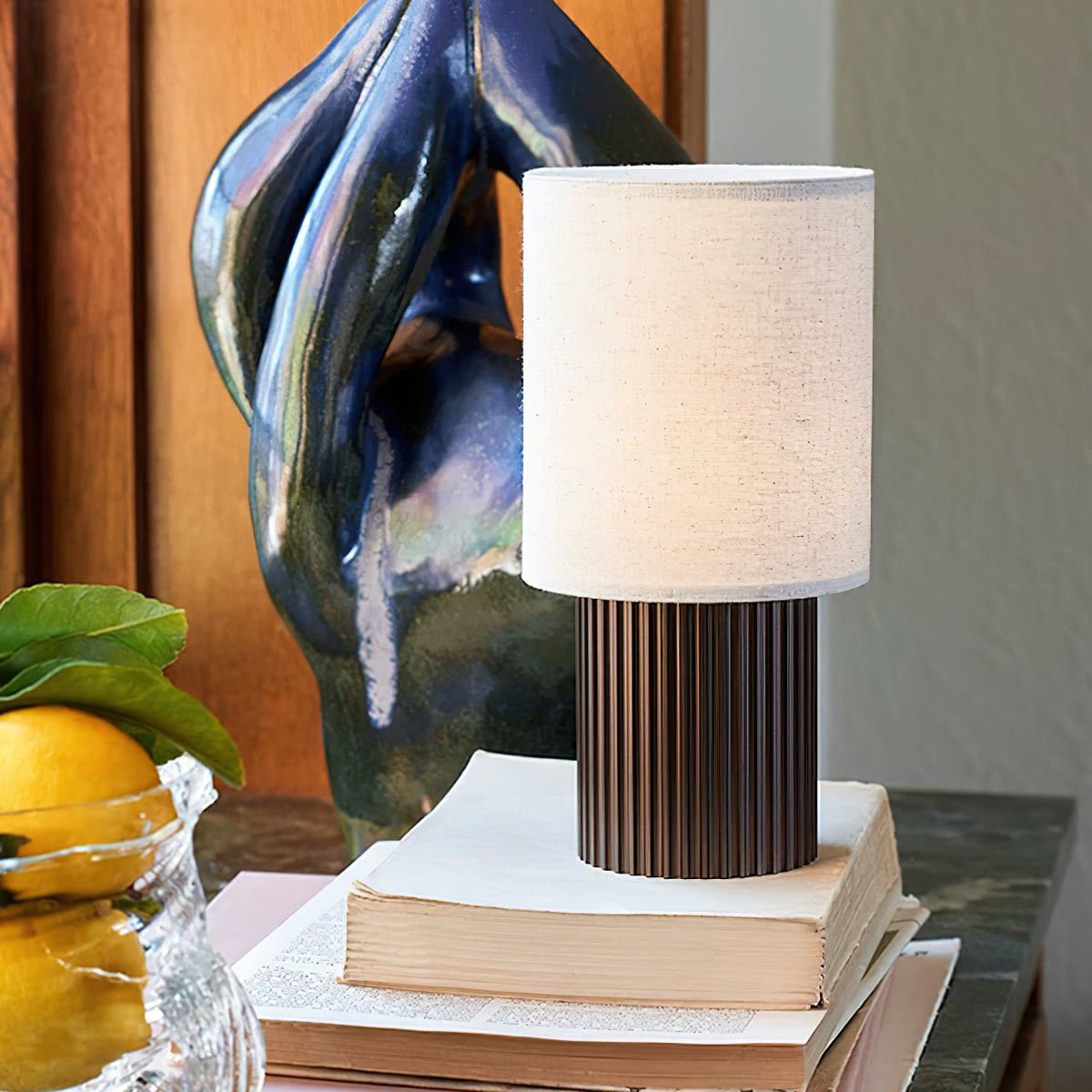 Orlo Ribbed Table Lamp
