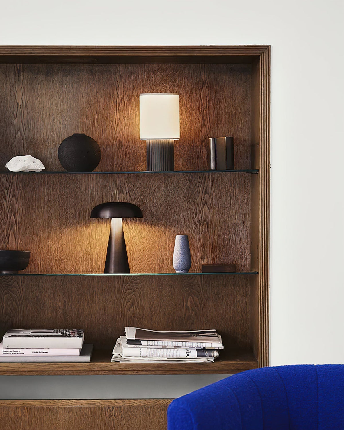 Orlo Ribbed Table Lamp