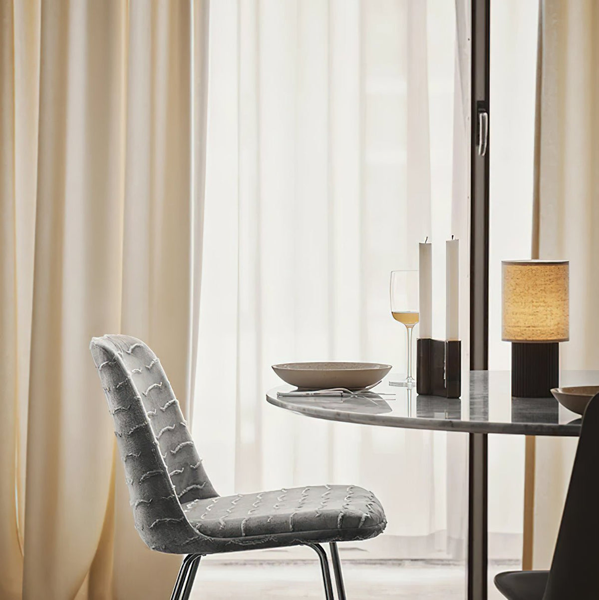 Orlo Ribbed Table Lamp