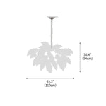 Ostrich Feather Chandelier