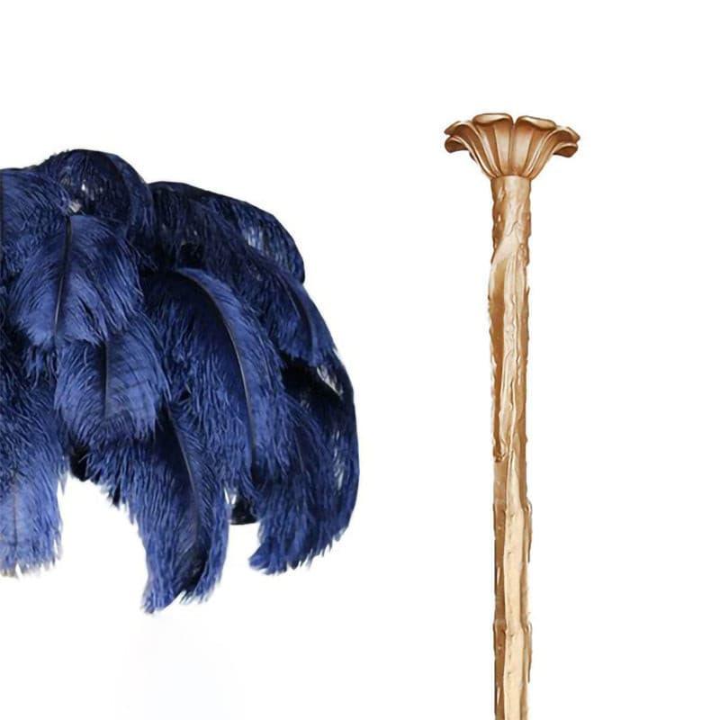 Ostrich Feather Chandelier