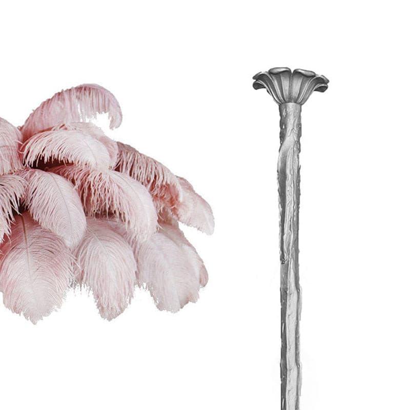 Ostrich Feather Chandelier