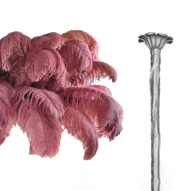 Ostrich Feather Chandelier