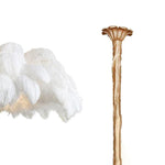 Ostrich Feather Chandelier