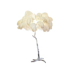 Ostrich Feather Floor Light 39.4″