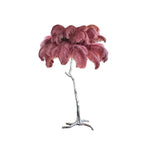 Ostrich Feather Floor Light 39.4″