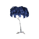 Ostrich Feather Floor Light 39.4″