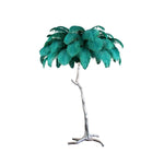 Ostrich Feather Floor Light 39.4″