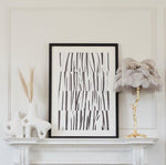 Ostrich Feather Table Lamp 29.5″