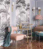 Ostrich Feather Table Lamp 29.5″