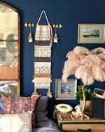 Ostrich Feather Table Lamp 29.5″