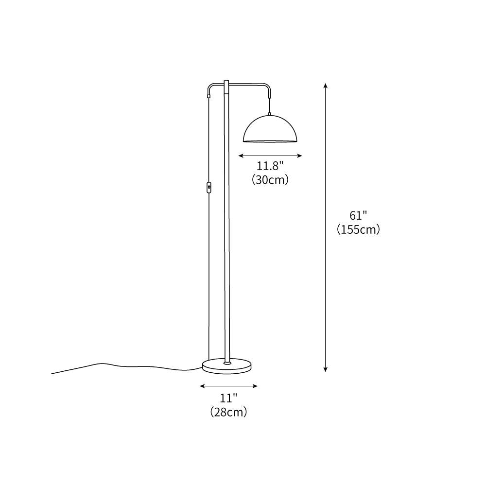 Otto Floor Lamp 11.8"