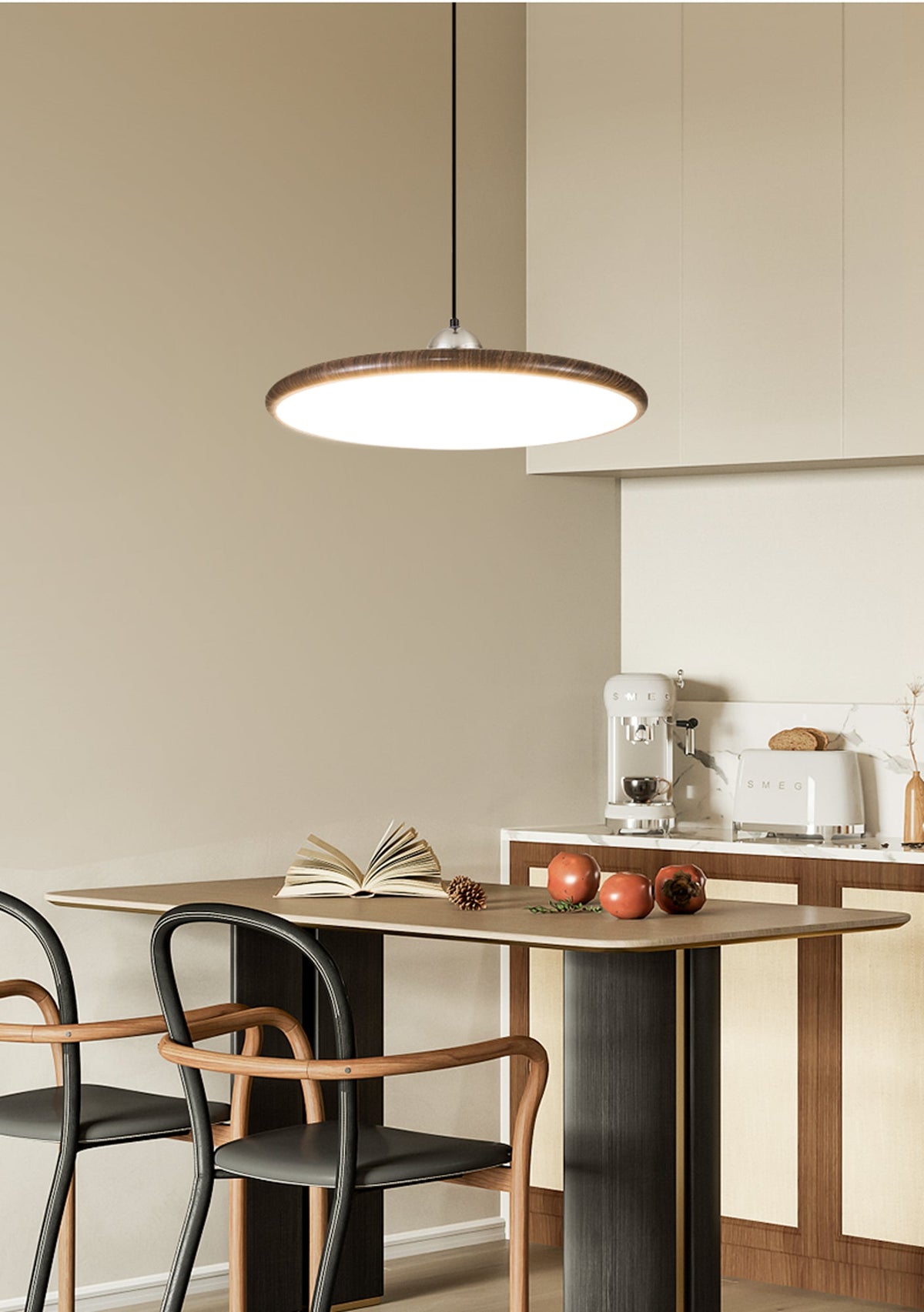 Ovalo Grain Pendant Light
