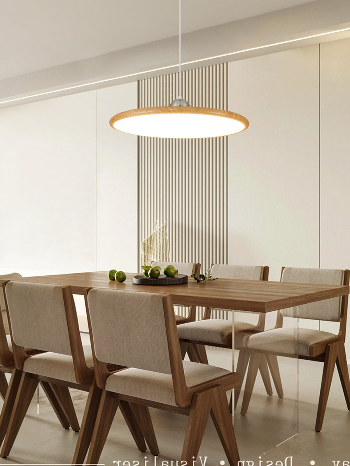 Ovalo Grain Pendant Light