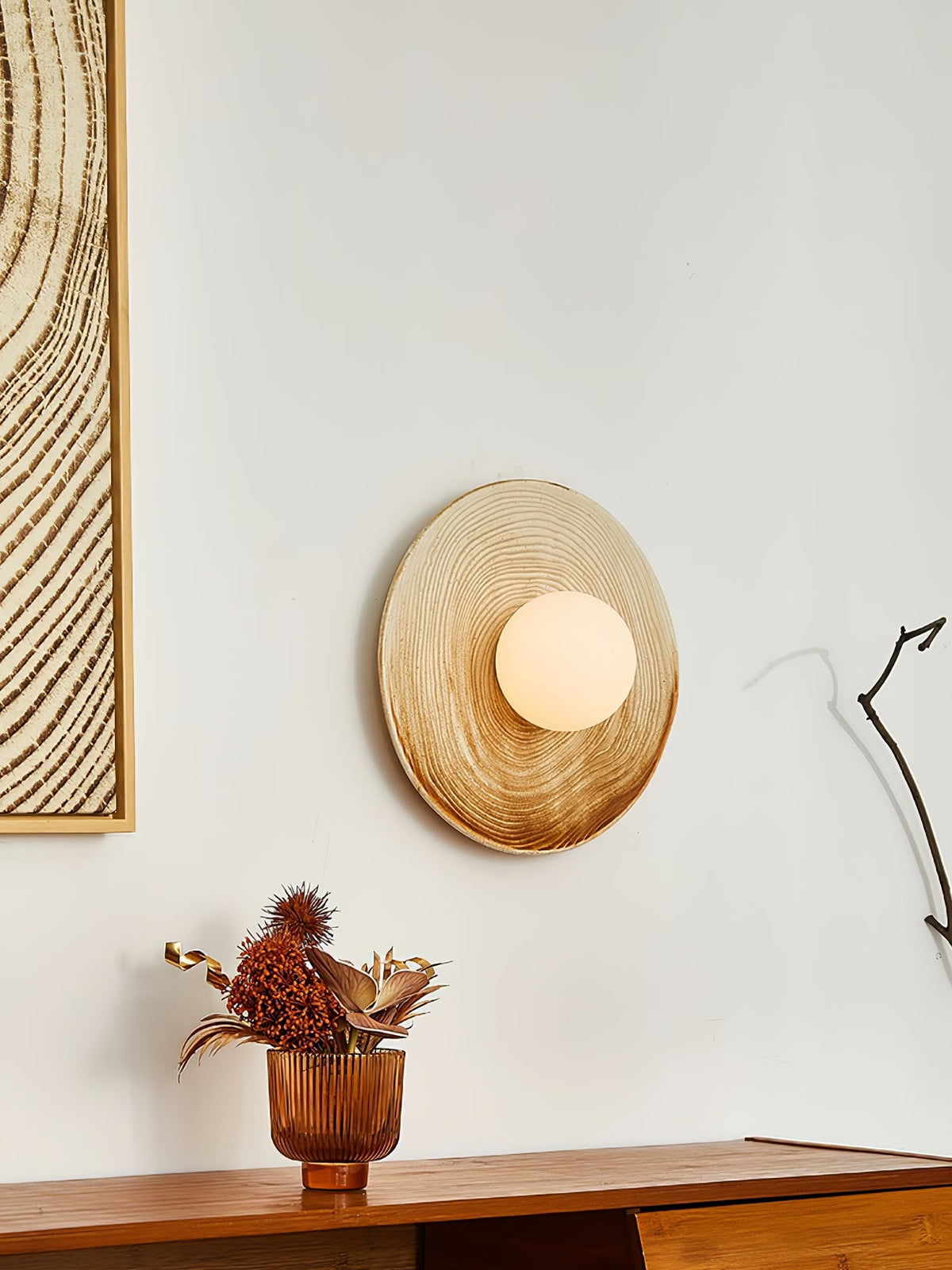 Ovalo Ceramic Sconce