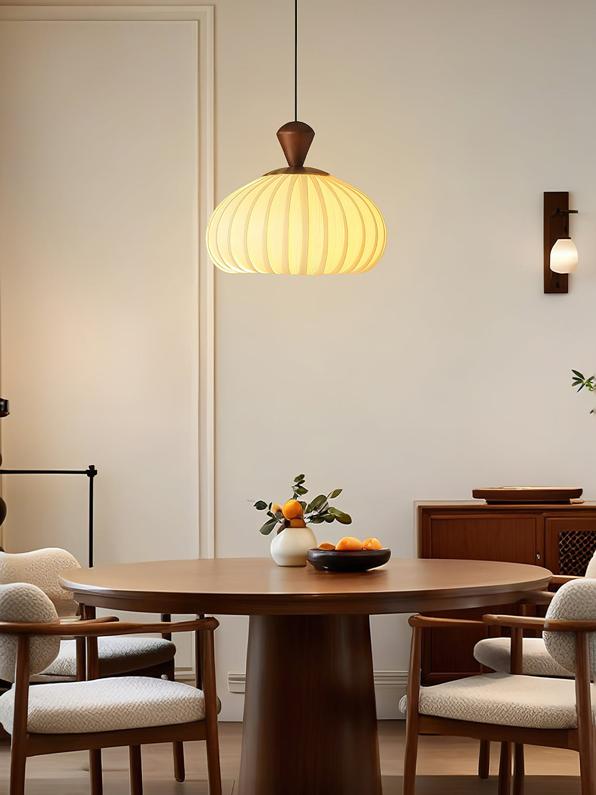 Ovola Pleated Pendant Light