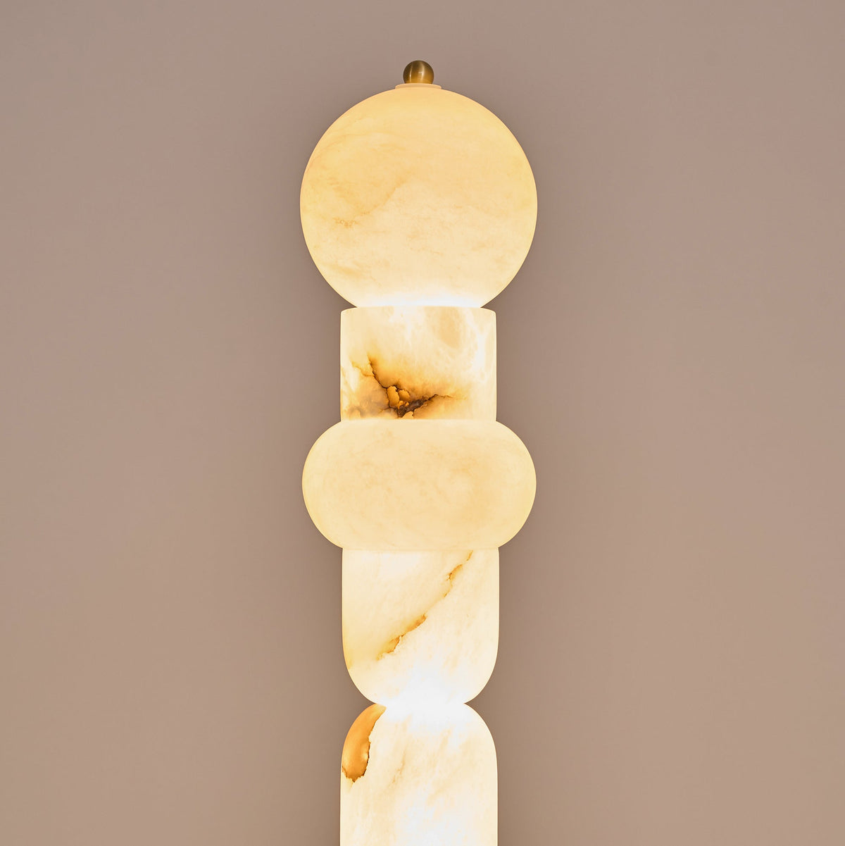 Spanish Alabaster Floor Lamp