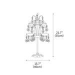 Palais Crystal Table Lamp 15.7"