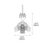 Palm Pendant Lamp 12.6"