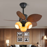 Palm Bloom Ceiling Fan Light