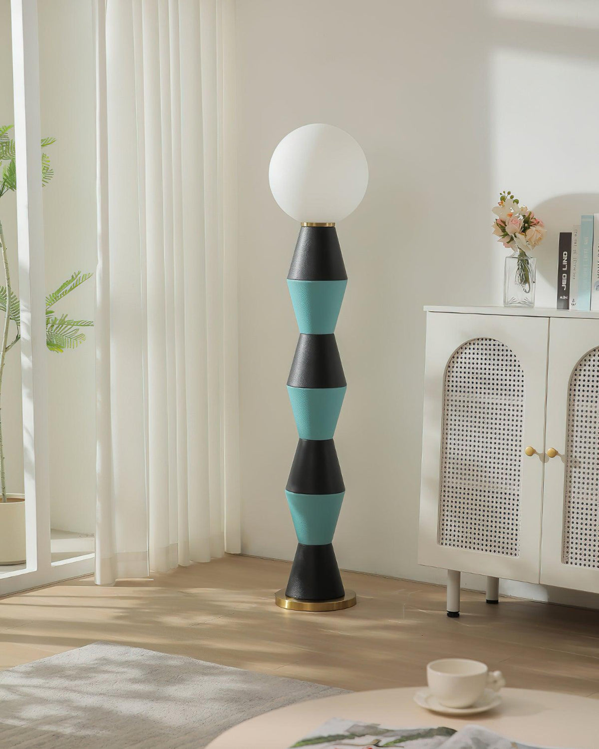 Palm Floor Lamp 11.8"