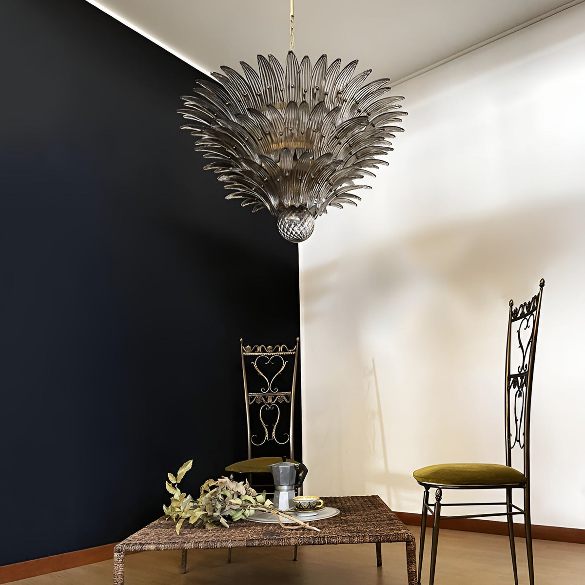 Palm Grove Murano Chandelier