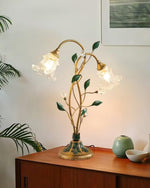 Pastoral Floral Table Lamp