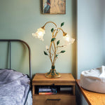 Pastoral Floral Table Lamp