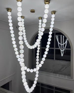 Pearl Necklace Balls Chandelier