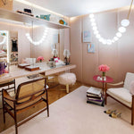 Pearl Necklace Balls Chandelier