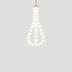Acrylic Pearl Necklace Chandelier