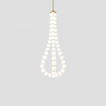 Acrylic Pearl Necklace Chandelier