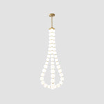 Acrylic Pearl Necklace Chandelier
