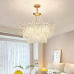 Pearls Glass Chandelier