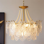 Pearls Glass Chandelier