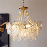 Pearls Glass Chandelier