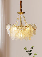 Pearls Glass Chandelier