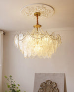 Pearls Glass Chandelier