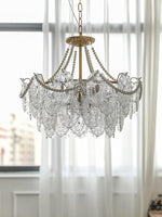 Pearls Glass Chandelier