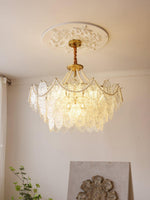 Pearls Glass Chandelier