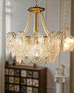 Pearls Glass Chandelier