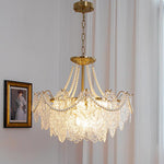 Pearls Glass Chandelier