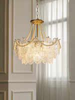 Pearls Glass Chandelier