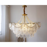Pearls Glass Chandelier