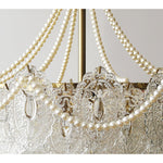 Pearls Glass Chandelier