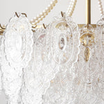 Pearls Glass Chandelier
