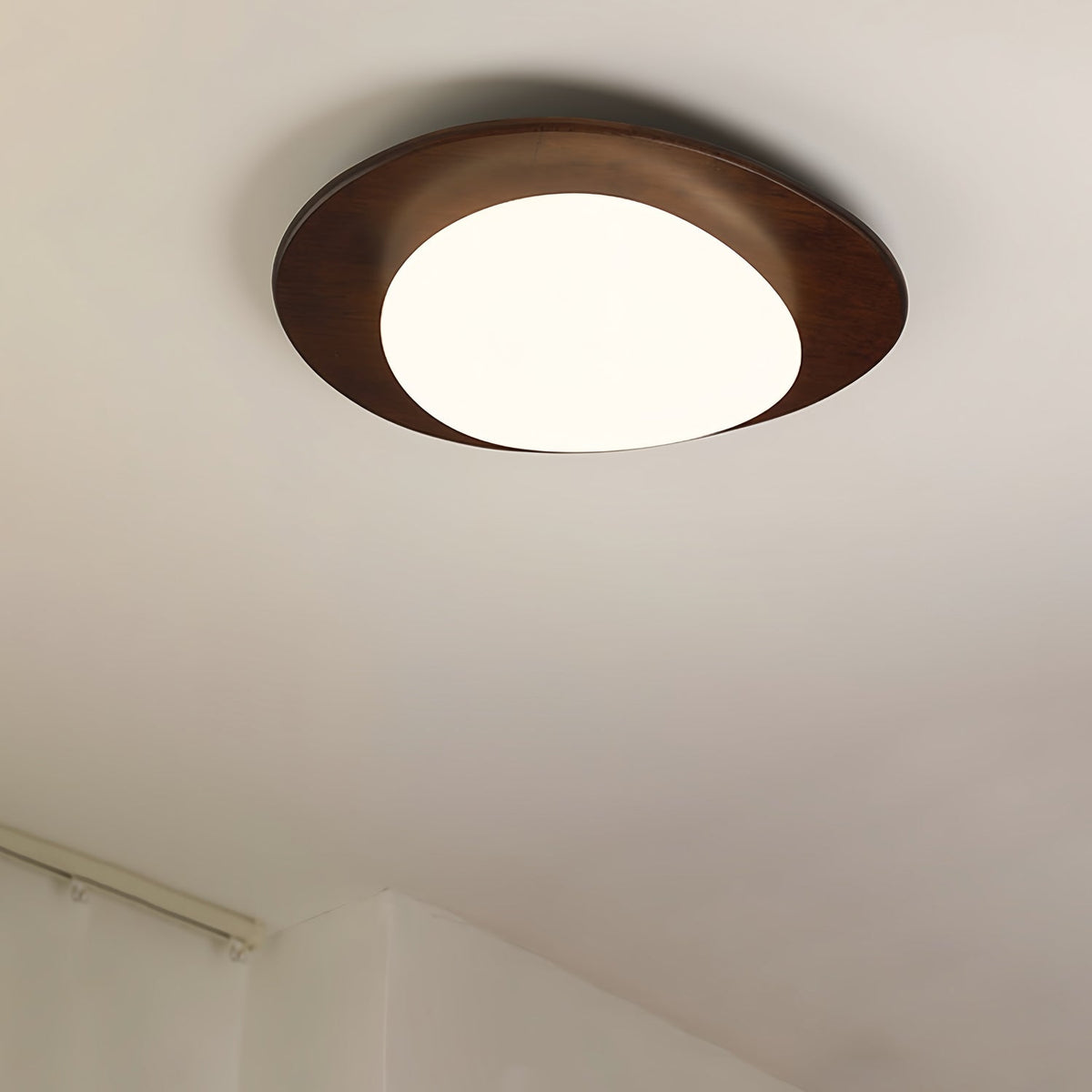 Pebble Wooden Ceiling Light