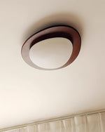 Pebble Wooden Ceiling Light