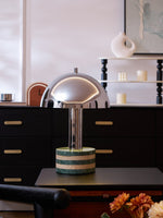 Luno Chrome Table Lamp