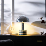 Luno Chrome Table Lamp